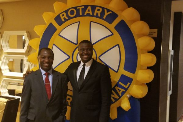 Celebrating 100 years of Service Above Self. Rotary Club of Elizabeth, NJ. Established 1917